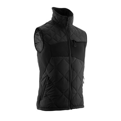 Winterweste mit CLIMASCOT®, leicht, schwarz, Größe 2XL