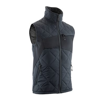 Winterweste mit CLIMASCOT®, leicht, schwarzblau, Größe L