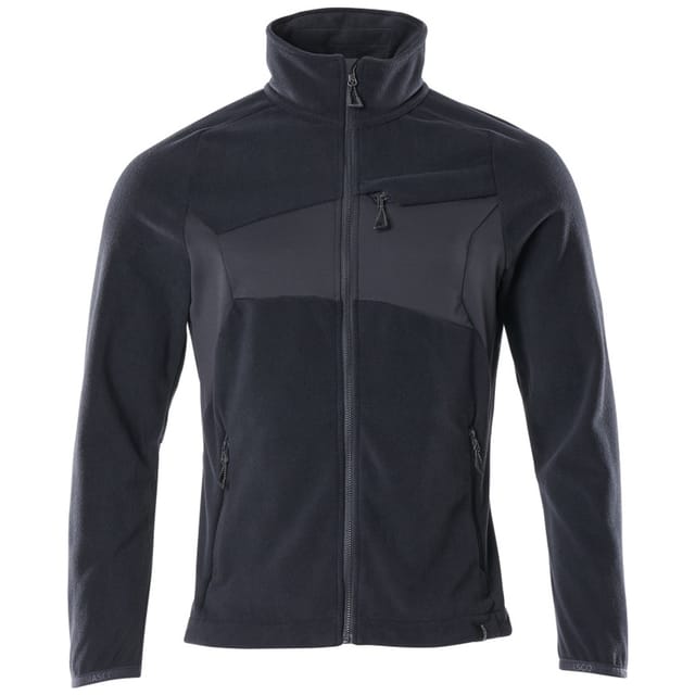 Fleecejacke mit Antipilling, schwarzblau, Größe 3XL