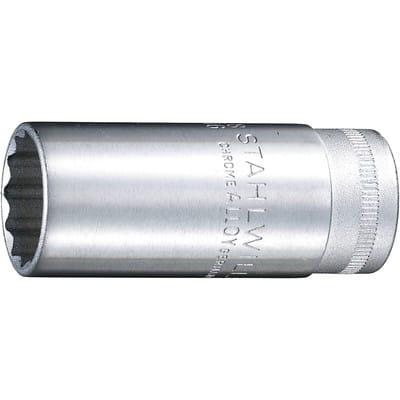 3/8" (10mm) Steckschlüsseleinsatz SW.11/32" L.54mm