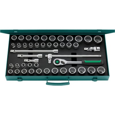 1/2" (12,5mm) Steckschlüsselsatz Nr.50MA/39/6QR 45-teilig