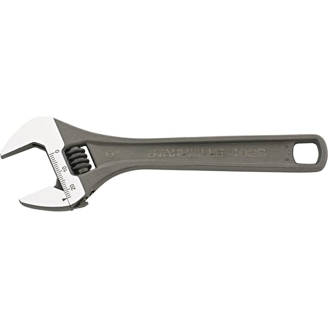 Einmaulschlüssel, verstellbar Größe 18 max.53mm