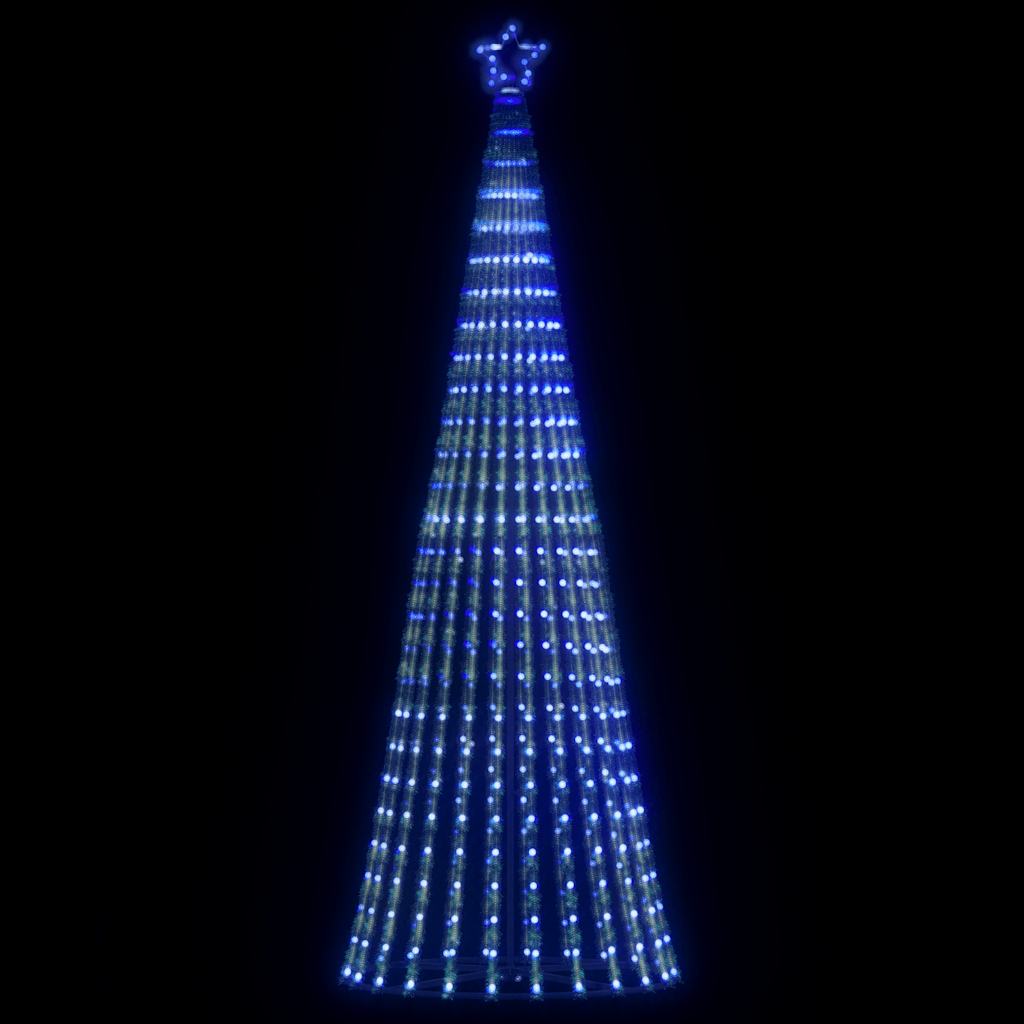 Weihnachtsbaum Kegelform 475 Leds Blau 247 Cm Vidaxl333182