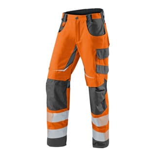 REFLECTIQ Sommerhose PSA 2 2407 8343, warnorange/anthrazit, Größe 50