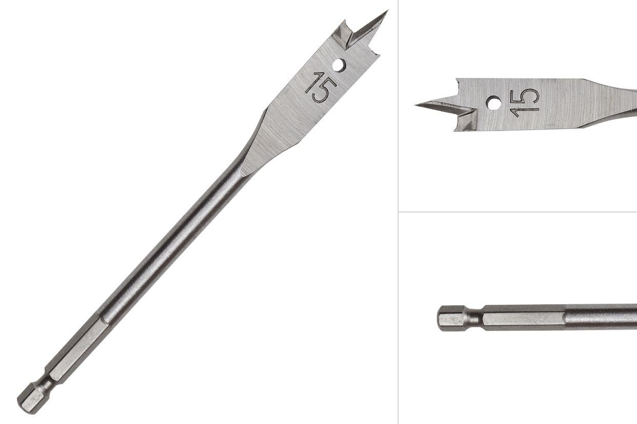 Flachfräsbohrer 15 X 152 Mm - Pro Stück