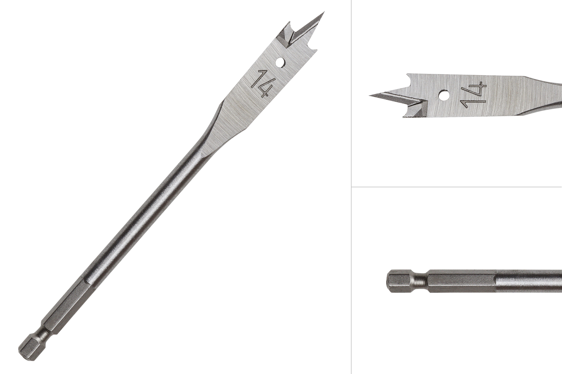 Flachfräsbohrer 14 X 152 Mm - Pro Stück