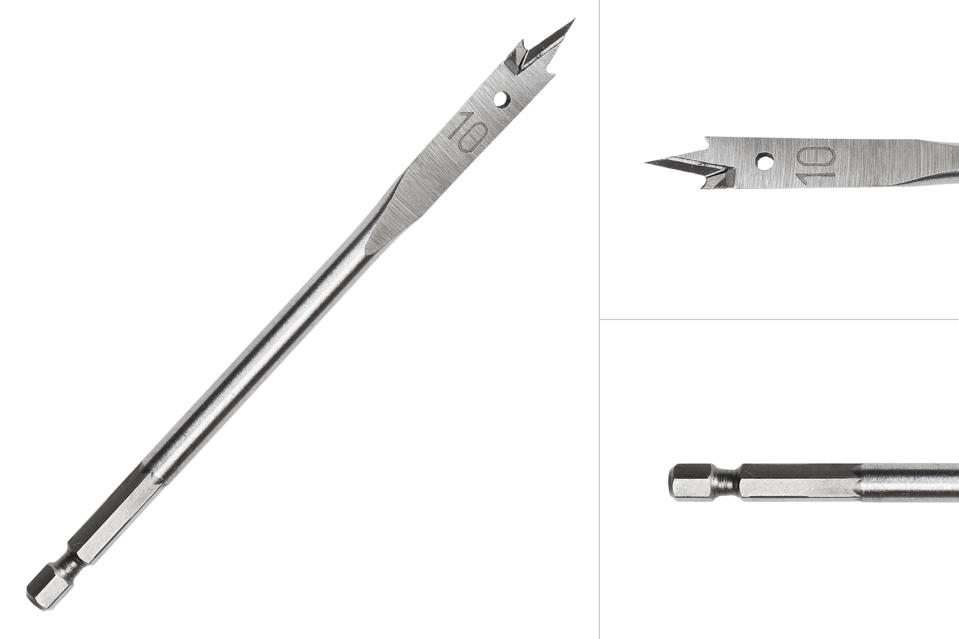 Flachfräsbohrer 10 X 152 Mm - Pro Stück
