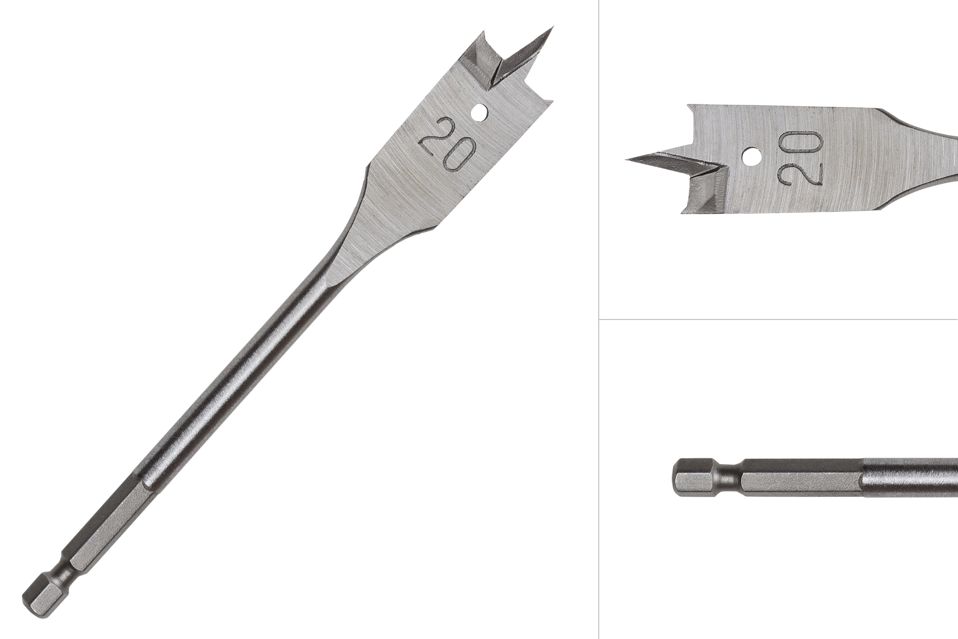 Flachfräsbohrer 20 X 152 Mm - Pro Stück