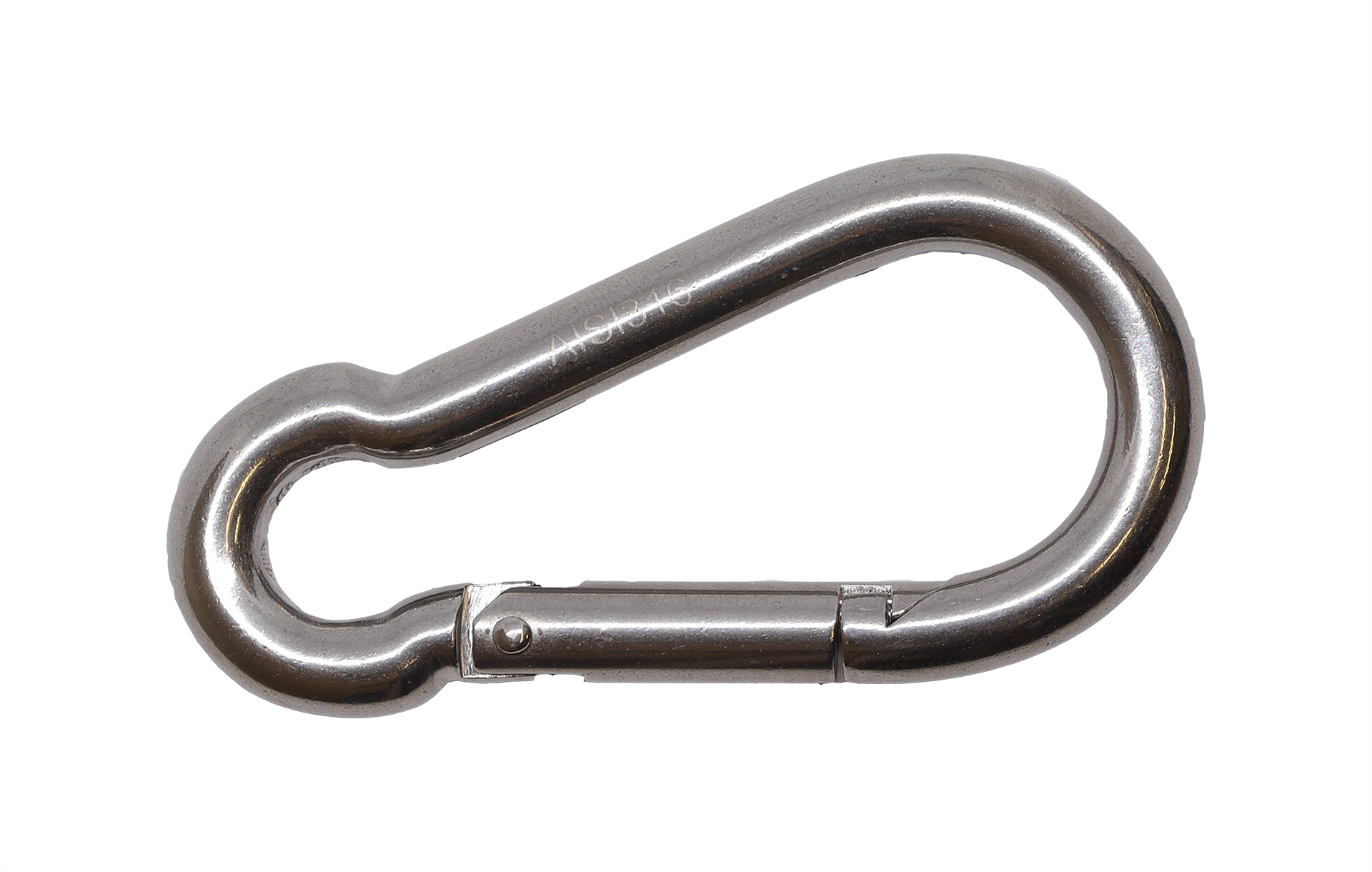 Karabinerhaken Edelstahl A4 8 X 80 Mm - Pro Stück