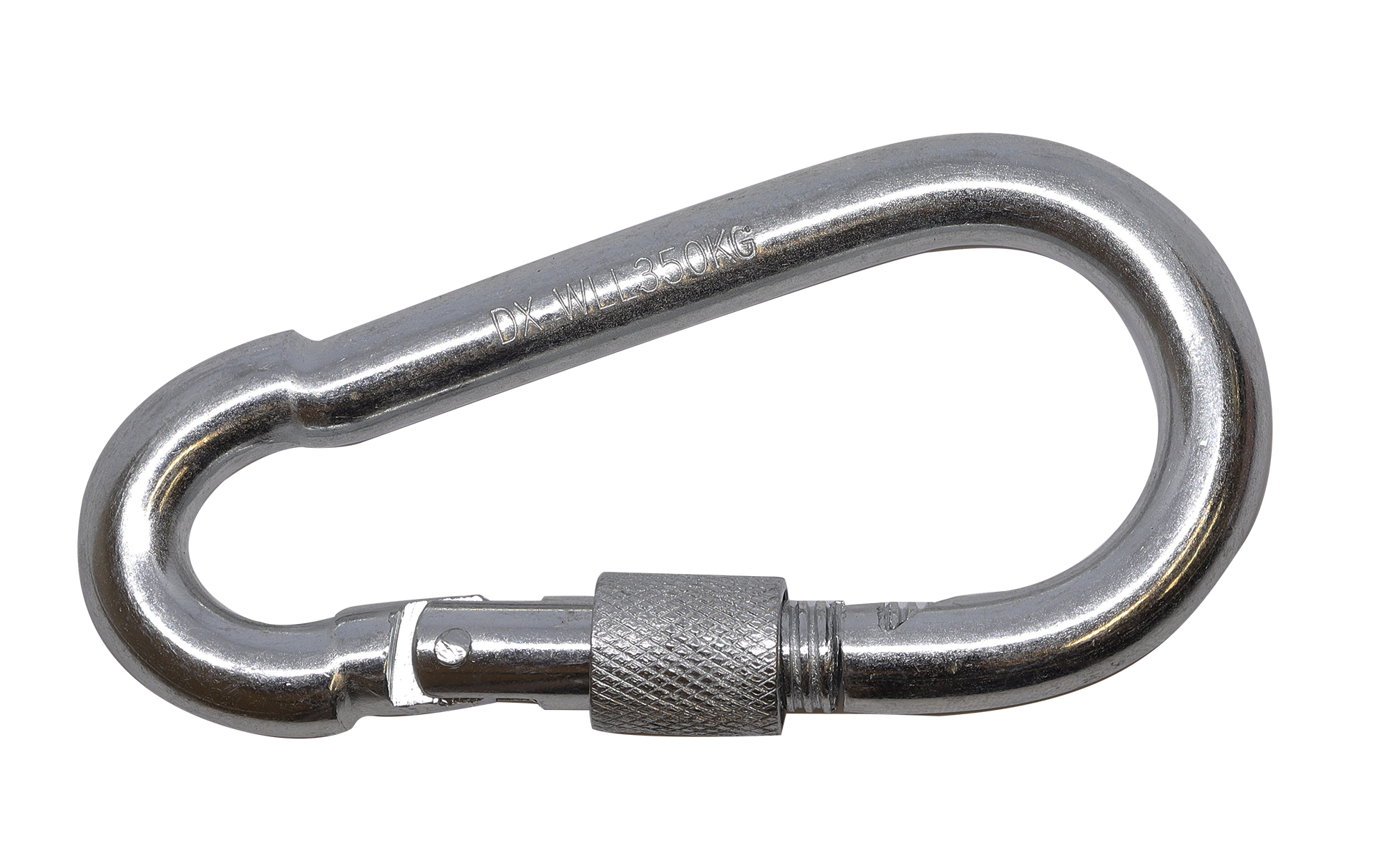 Karabinerhaken Mit Schraubverschluss Verzinkt 10 X 100 Mm - Pro