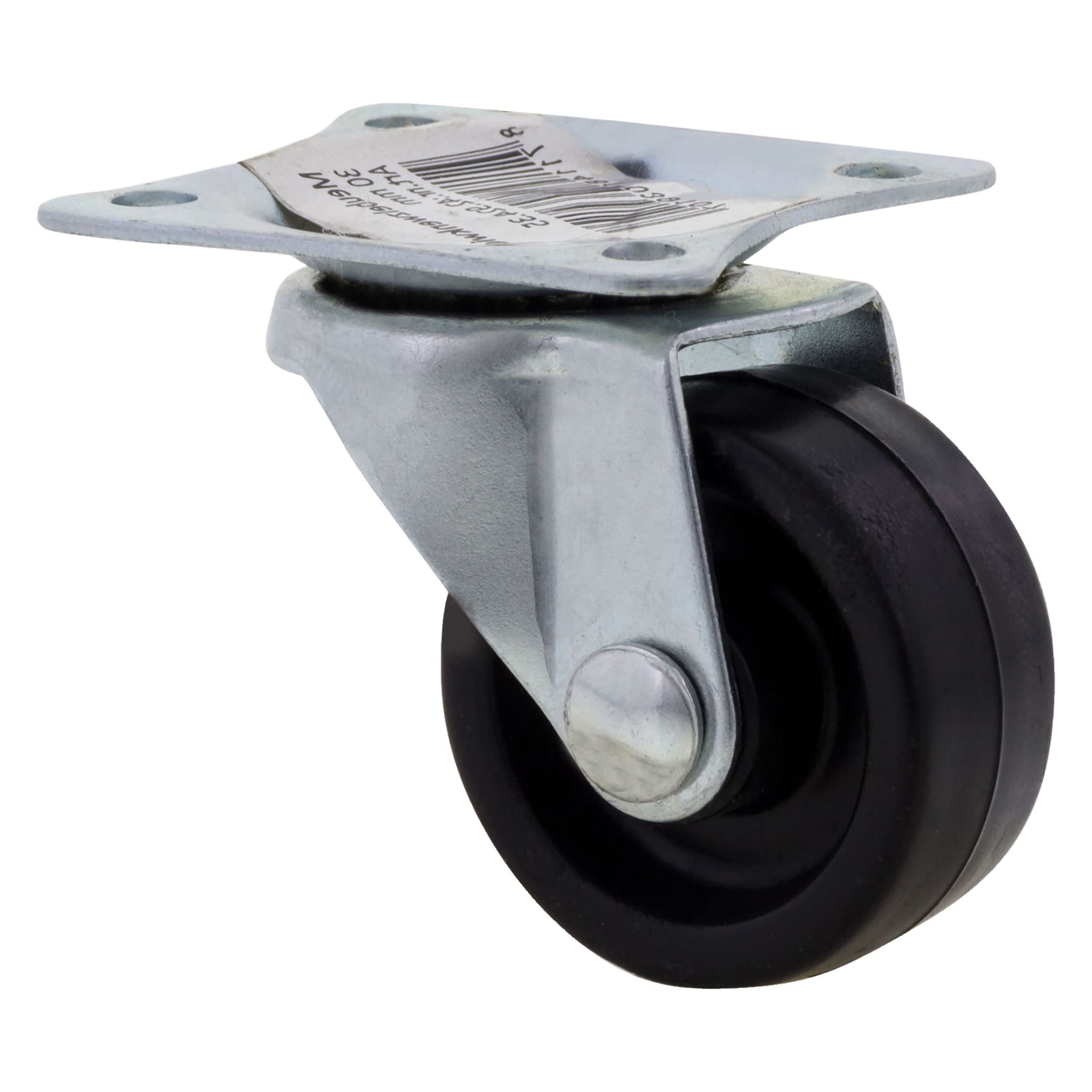 Lenkrolle - Möbelrolle 30 Mm Kunststoff Mit Platte - Pro Stück