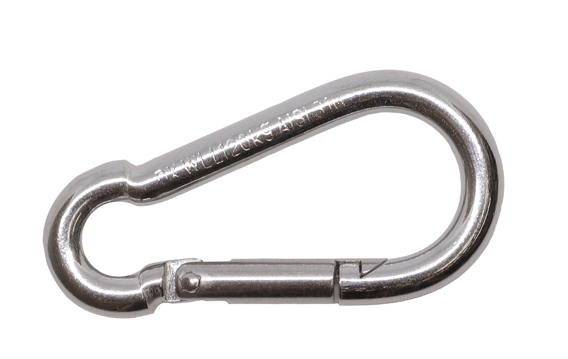 Karabinerhaken Edelstahl A4 6 X 60 Mm - Pro Stück