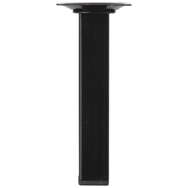Möbelfuß Viereckig Schwarz 150 Mm - Pro Stück