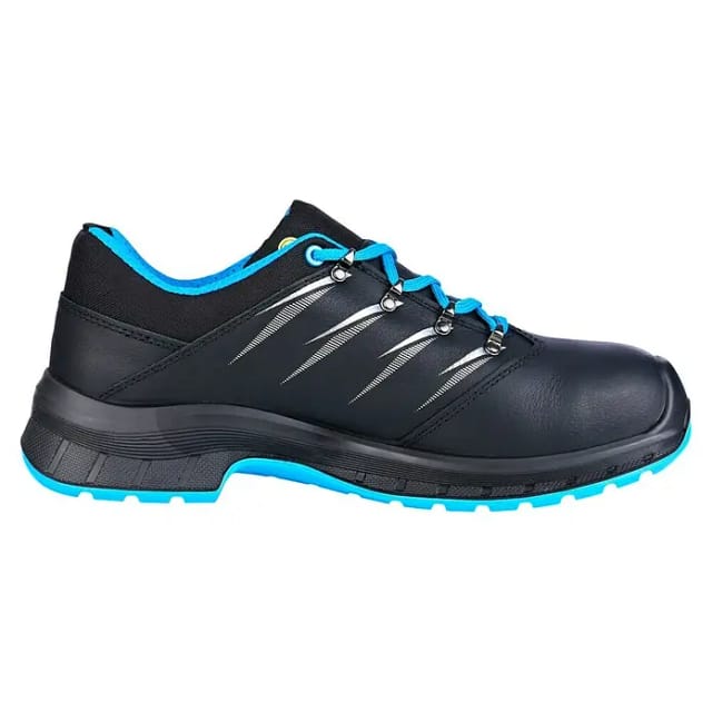 2 trend Halbschuhe S3 69342 schwarz/blau, Weite 11, Größe 42