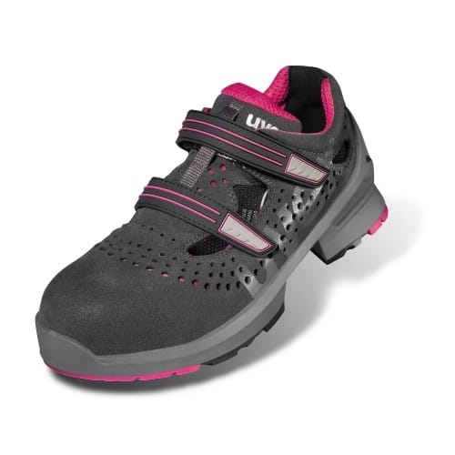 Sicherheitssandale 8560.8 uvex 1, S1 Damen, Weite 11, Größe 40