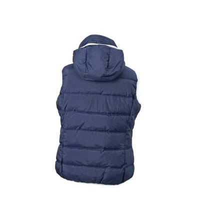 Damenweste maritim JN1075, navy-blau/weiß, Größe XXL