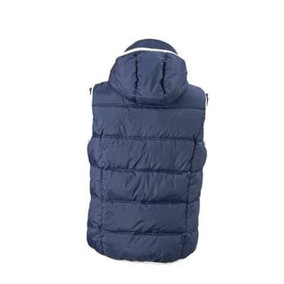 Herrenweste maritim JN1076, navy-blau/weiß, Größe L