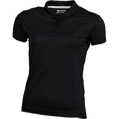 Damen Poloshirt upgrade®-Silver JN411, schwarz, Größe XXL