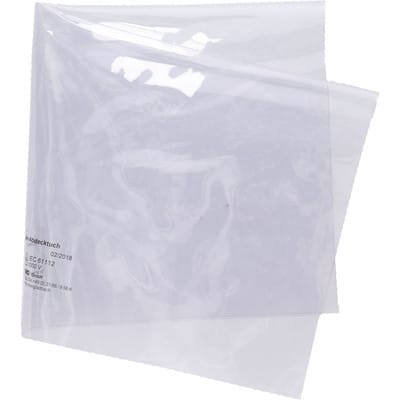 Abdecktuch mit Schutzisolierung, transparent, 50-Meter-Rolle