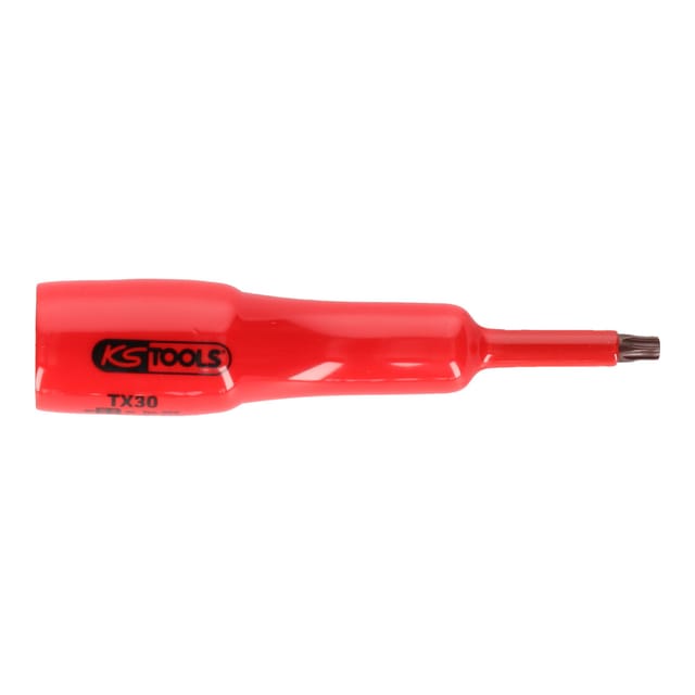1/2" Bit-Stecknuss mit Schutzisolierung für Torx-Schrauben, T50, lang