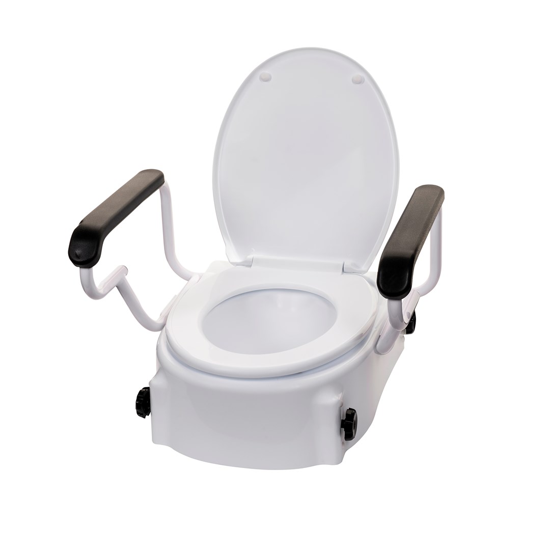 Toilet Seat Extension With Handles