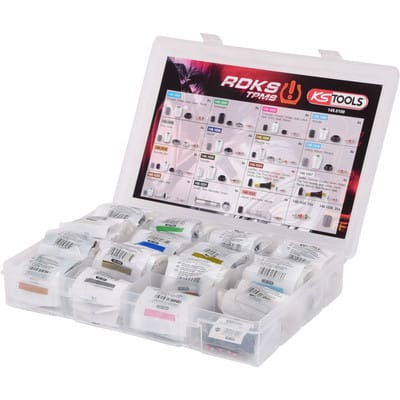 RDKS / TPMS Service-Sortiment für Reifendruck-Kontrollsysteme, 150-teilig