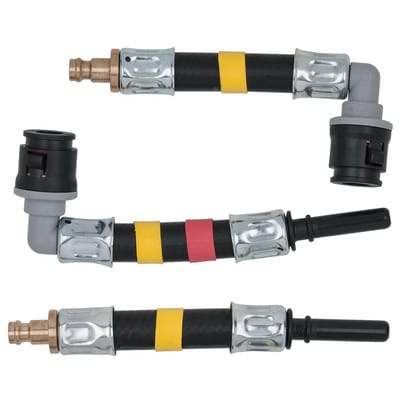 Adapter-Satz 3-teilig SAE 8 x 30mm (gelb)