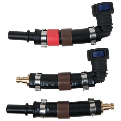 Adapter-Satz 3-teilig 11,8 x 25mm (braun)