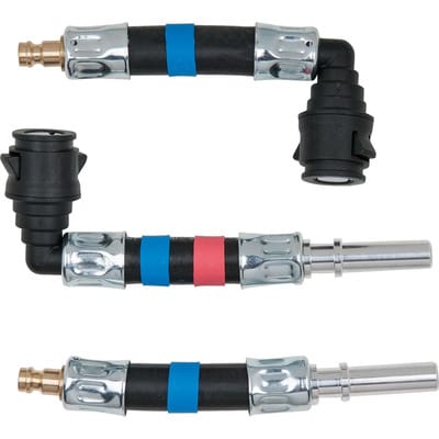 Adapter-Satz 3-teilig SAE 10 x 30mm (blau)