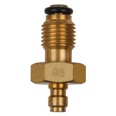 Adapterstück M14x1,5 Außengewinde und 1/4" Schlauchanschluss mit Dichtring