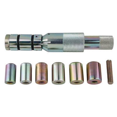 Kupplungs-Zentrier-Werkzeug-Satz ø24,0 - 36,0mm mit Zentrierhülsen, 9-teilig