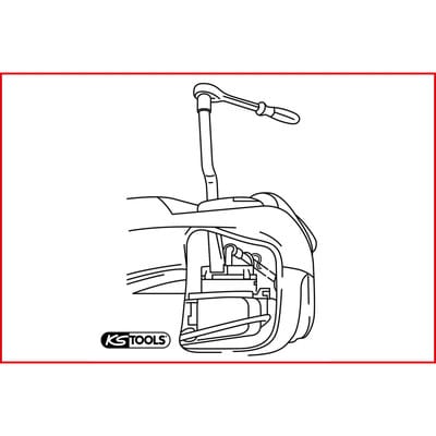 1/2" Schlüssel für VAG Kraftstoffpumpen, Ø100mm