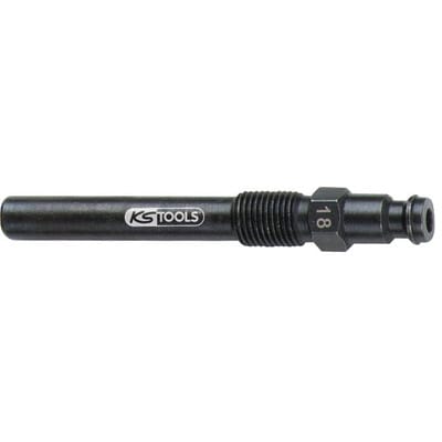 Glühkerzen Adapter, M10 x 1,0 mit Außengewinde, Länge 75mm