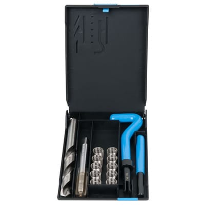 Nirostahl Gewinde-Reparatur-Satz M12x1x17mm, 14-teilig