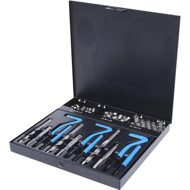 Nirostahl Gewinde-Reparatur-Satz M6-M10, 87-teilig