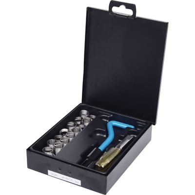 Nirostahl Gewinde-Reparatur-Satz M14x1,25mm, 17-teilig