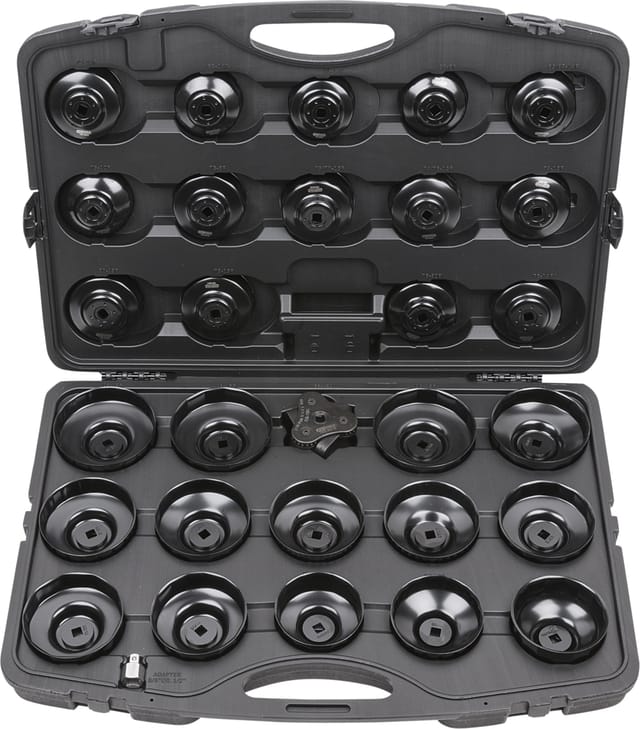 3/8" Ölfilterschlüssel-Satz, 30-teilig
