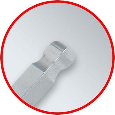 Kugelkopf-Innensechskant-Winkelstiftschlüssel-Satz, extra lang, 9-teilig, Zoll