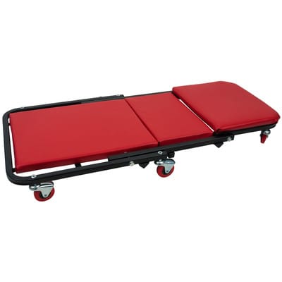 Fahrbare Liege und Klappsitz, 1040x490mm