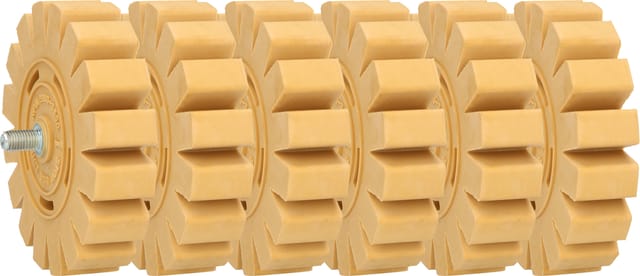 Folienradierer mit Lamellen ø100 x 24mm, 6er-Pack
