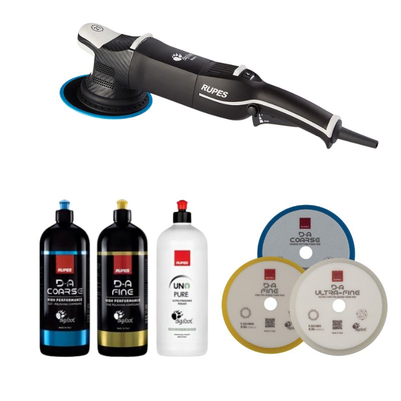 Kit Business Rupes Lucidatrice Lhr21es + Sistema D-a Sistema D-a Coarse-fine-pure Litro