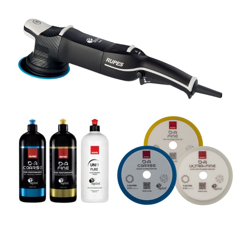 Kit Business Rupes - Lucidatrice Lhr15es + Sistema D-a Coarse-fine-pure