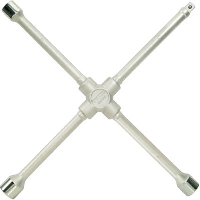 Kreuzschlüssel für PKW, 13/16"x17x19x22mm