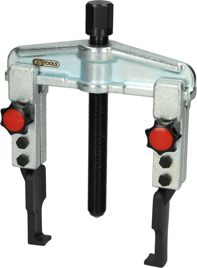 Schnellspann-Universal-Abzieher 2-armig mit extrem schlanken, verlängerten Haken, 20-90mm, 120mm, 2,5t