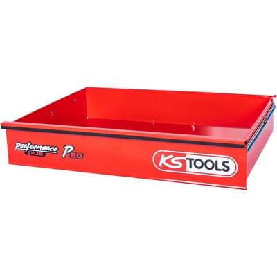 Schublade mit Logo und Kugelführung zu Werkstattwagen P20, 785x568x145mm