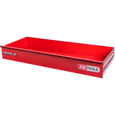 Schublade mit Logo und Kugelführung zu Werkstattwagen P40, 1429x568x180mm