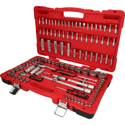 1/4"+1/2" Steckschlüssel-Satz, 110-teilig