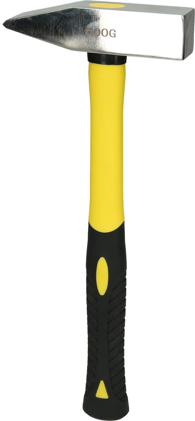 EDELSTAHL Schlosserhammer mit Fiberglasstiel, 3000g
