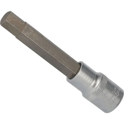 1/2" Innensechskant Bit-Stecknuss, 100mm lang, 12mm