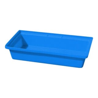PE-Auffangwanne ST30 80,5 x 40,5 x 17cm, 31 Liter, mit Gitterrost